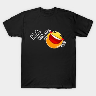 Yellow laughing emoji T-Shirt